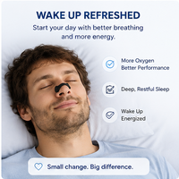 BreathEase Nasal Strips – Sleep Better, Breathe Freer